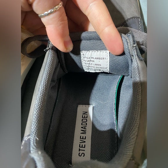 Steve Madden Suede Sneakers - Picture 4 of 4